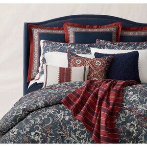 Ralph Lauren Mirabelle Full/Queen Duvet Cover Blue - 96" x 92" NEW